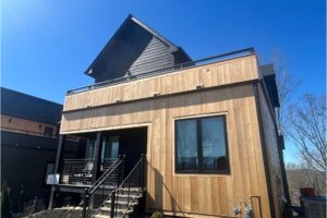 Five Bedroom Rooftop Cabin with Hot Tub, Game room, Theater Room, Large group Rentals Lodges at Reedmont