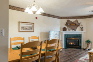 Whispering Pines Condo 251 One Bedroom Top Floor Downtown Pigeon Forge Balcony View