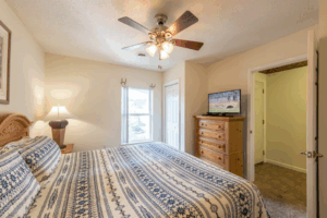 Whispering Pines Condo 251 One Bedroom Top Floor Downtown Pigeon Forge Balcony View