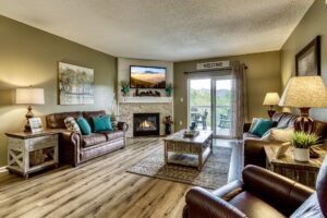Whispering Pines Condo 443 Splendor at the Pines Downtown Pigeon Forge Vacation Condo with a Smoky Mountain View