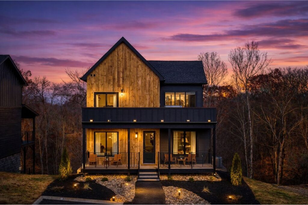 vacation cabins with an indoor pool