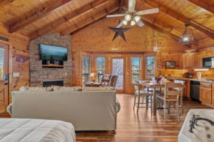 The LIttle River Cabin in Pigeon Forge Vacation Rental in the Smokies