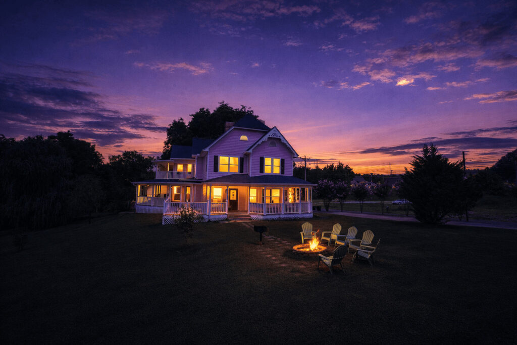 The Pink Lady Lodge Vacation Rental in Sevierville and Pigeon Forge, Riverside